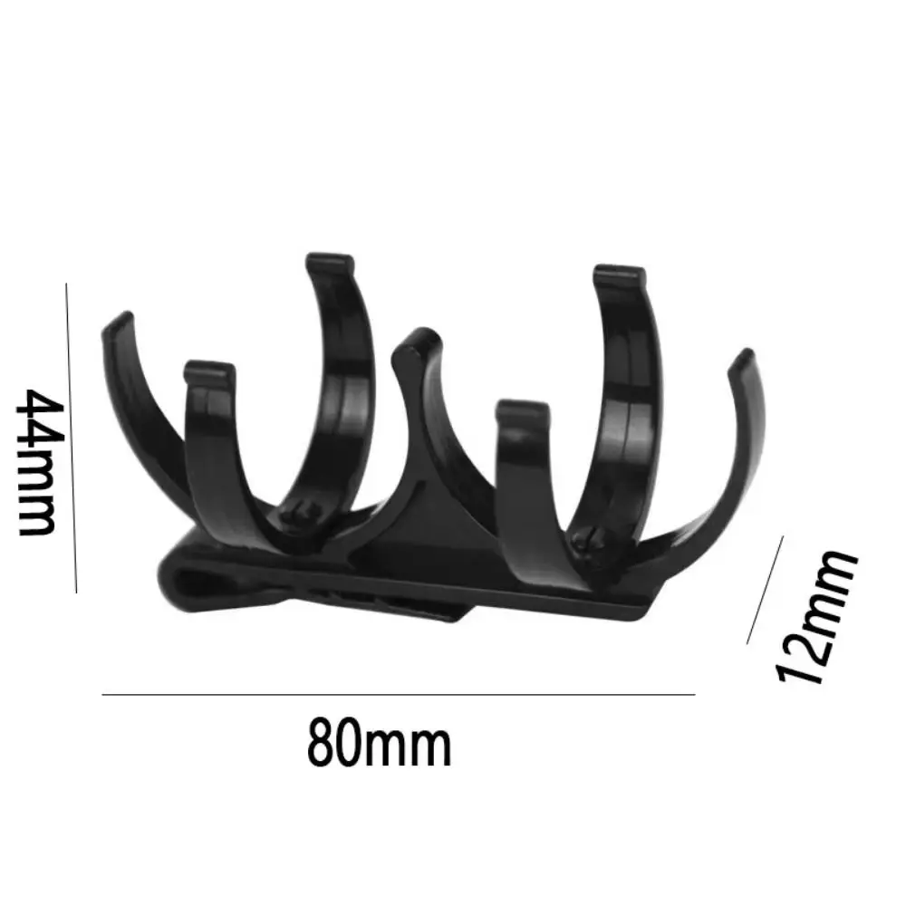 Rotatable Foldable Golf Ball Belt Clip with Tee Holder