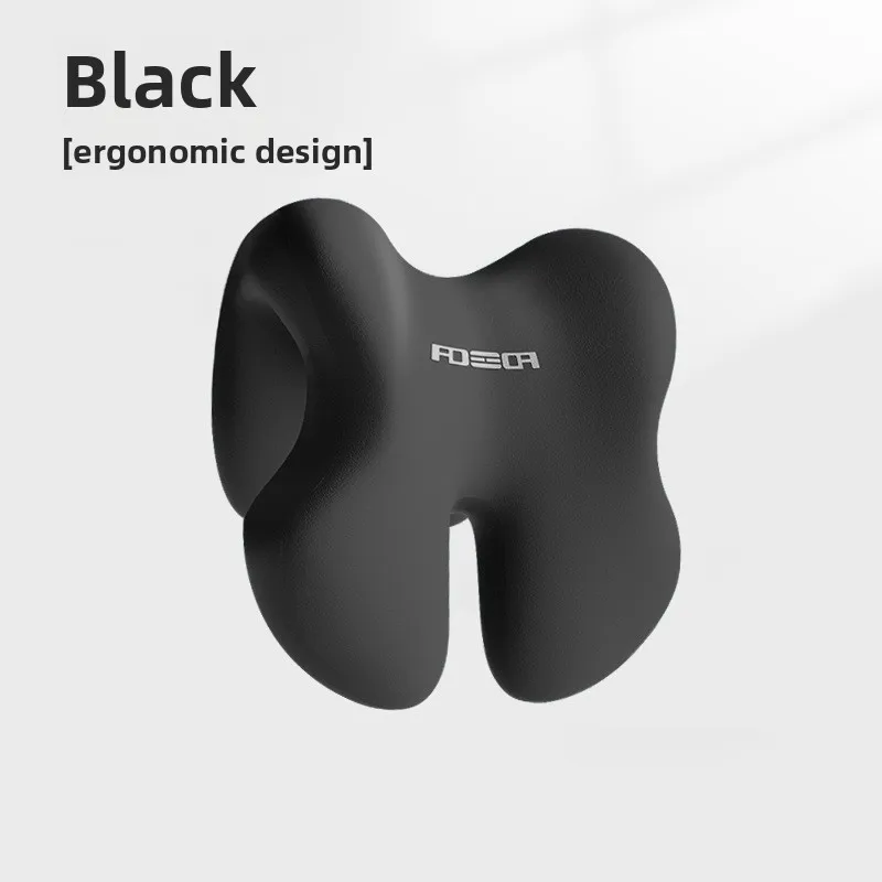 Memory Foam Office Chair Head Support Pillow for Computer Chairs Adjustable Headrest Nap Pillow for Sleeping & Working Removable