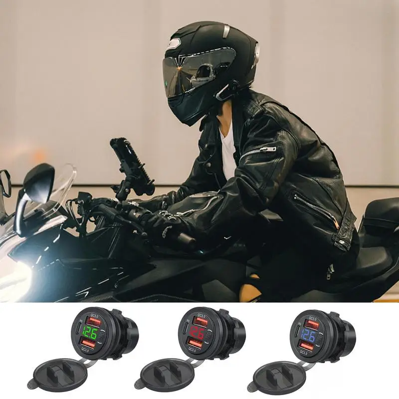

Car Charger Dual Port Charging Block for Phone Portable Fast Power Charging Block Dual Port USB Plug for RVs Motorcycles Trucks