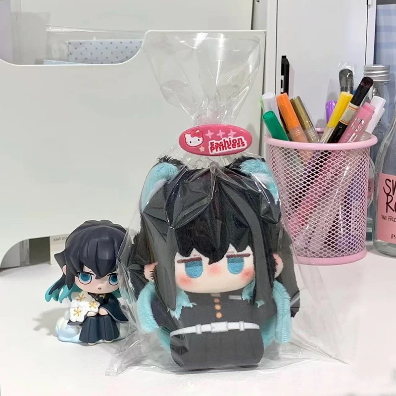 Kawaii Anime Plüschtier im japanischen Stil, schöner Schlüsselanhänger, niedliche gefüllte Figur, Puppenanhänger, Anime-Cartoon-Sammlung, Geschenk für Fans – Detail 3