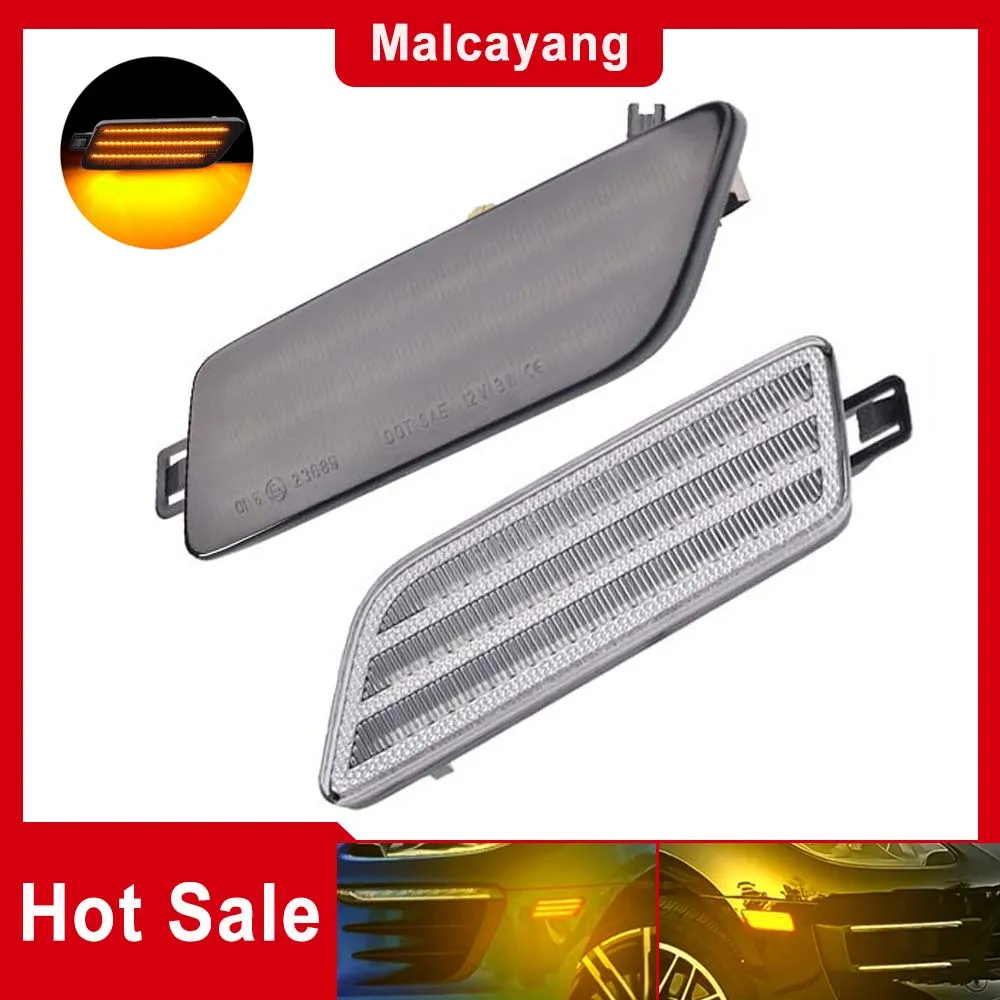 

Фонарь поворотника, янтарный, высокого качества 95B945119 95B945120 для Porsche Macan 95B-Series 2014-2021