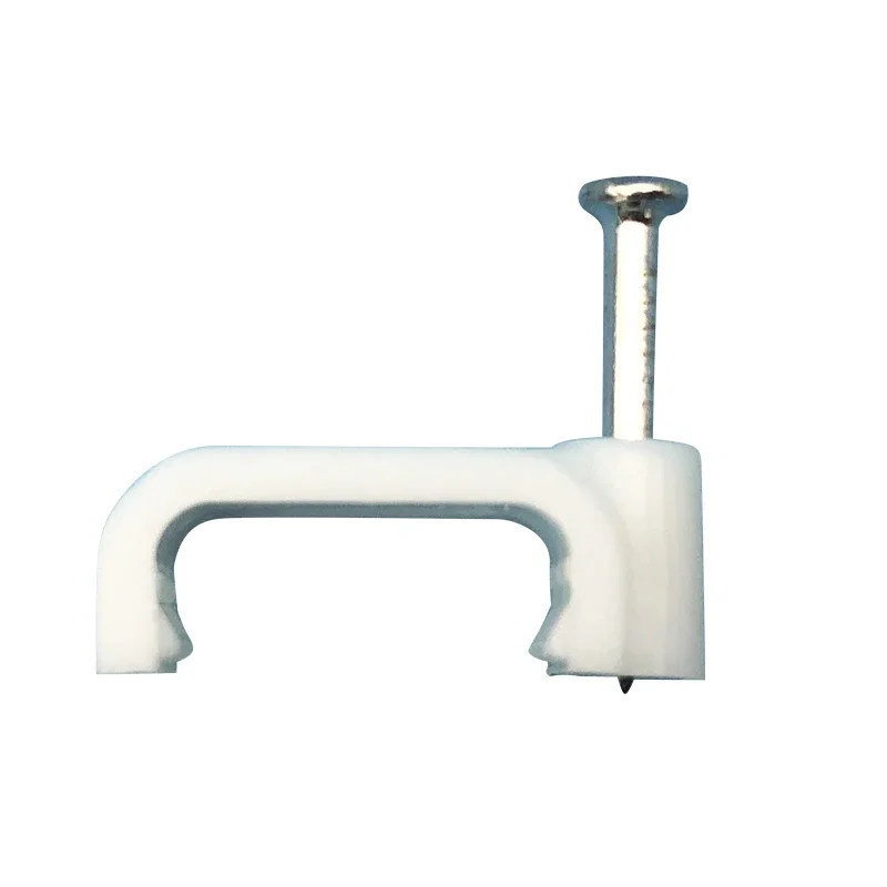 200PCS/LOT Square Pin-Line Plastic Clamping Cable Holder Wire Plastic Clamping Wire Clasp 4mm 6mm 8mm 10mm 12mm