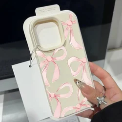Elegant Ribbon Bow Love Heart Leather Phone Case for Reno 8 5G (S28885)