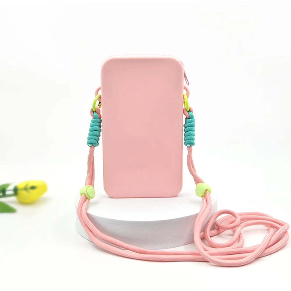 Fashion Silicone Waterproof Crossbody Bag with Large Capacity