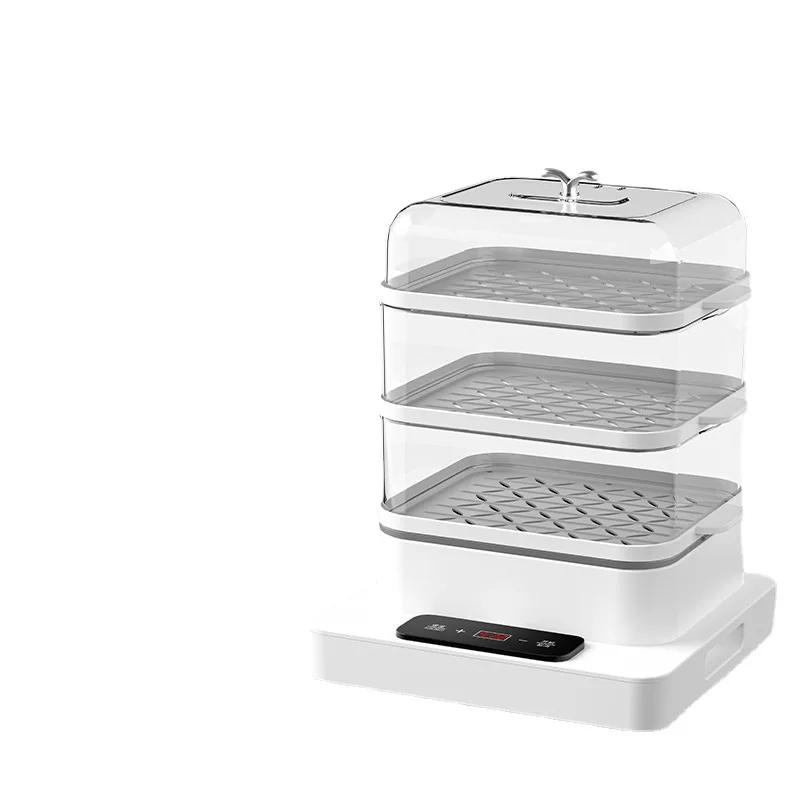 

Электрический многофункциональный трехслойный паровой аппарат, интеллектуальное сохранение, 18 литров, прозрачный паровой аппарат большой емкости