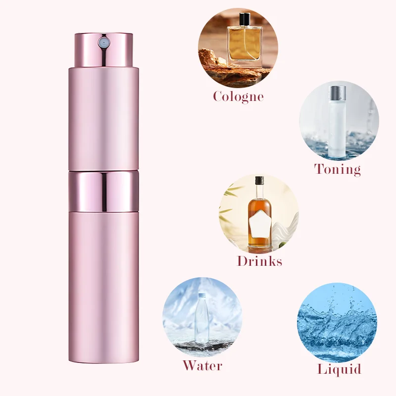 8ML Refillable Mini Perfume Bottle Portable Cosmetic Bottle Spray Travel Portable Sprayer Atomizer Perfume Spray perfume bottle perfume atomizer refillable bottles perfume spray bottle