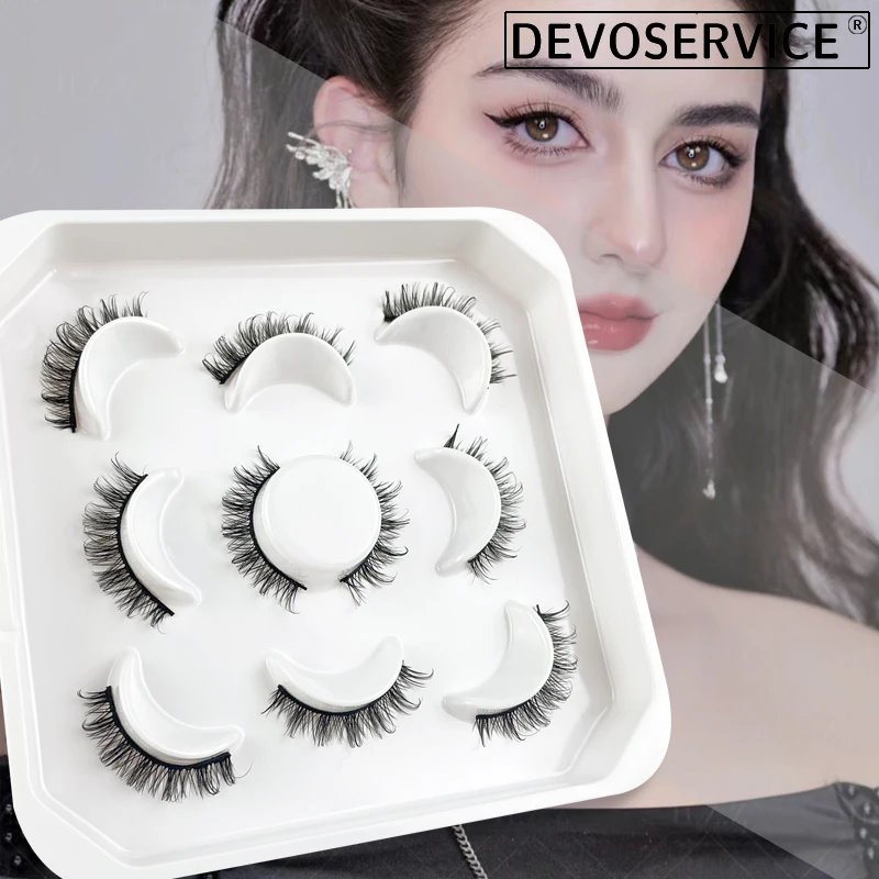 

Накладные ресницы в русском стиле, 5 пар, пушистые 3D норковые ресницы, натуральные накладные ресницы, объемные ресницы, макияж, накладные ресницы, принадлежности для наращивания