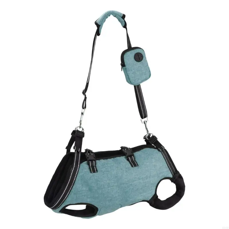 Senior Dog Support Liftgurne mit verstärktem Polsterung für Post -Chirurgische Unterstützung für die Outdoor -Aktivität B03E – Detail 2