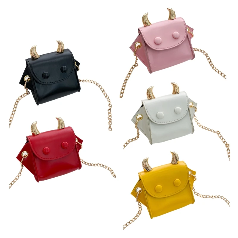 

127D детская милая сумка через плечо из искусственной кожи с героями мультфильмов для девочек, сумка-цепочка для телефона, через