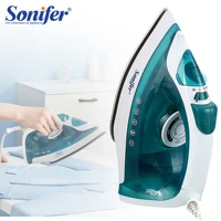 Electric Iron Portable Mini Garment Steamer Steam Iron For Clothing Iron Adjustable Ceramic Soleplate Iron For Ironing Sonifer 1