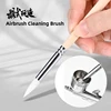 Hobby Model Building DIY Accessories Tool Airbrush Cleaning Brush Quick Clean corrosion resistance 1