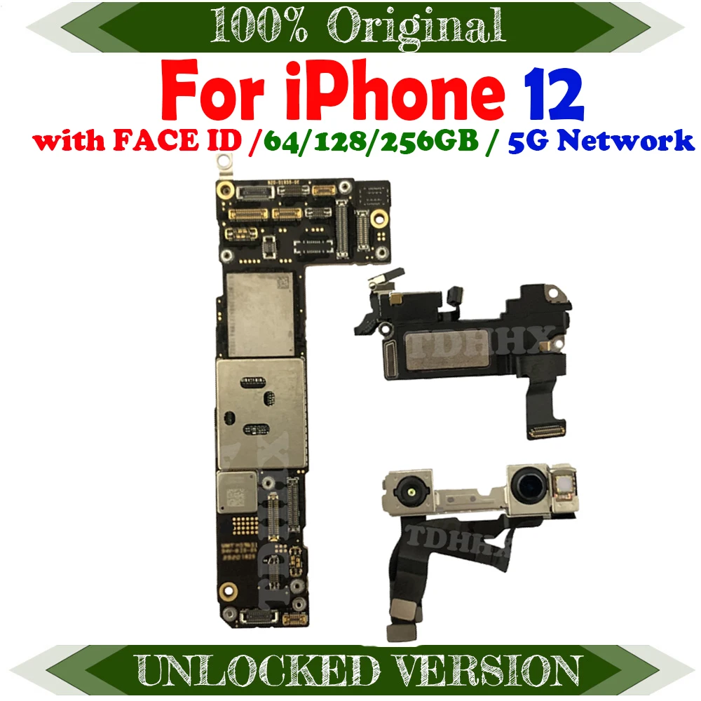 Free Shipping Mainboard Clean Icloud For Iphone 12 Full Working