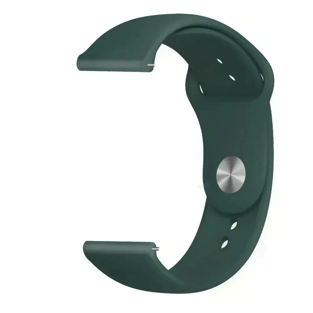 Versatile Silicone Watch Strap - Available in 18mm, 20mm, and 22mm Sizes