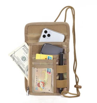 Custodia da viaggio Portafoglio per collo Porta passaporto per famiglia Custodia per organizer Custodia per documenti per passaporto multitasche