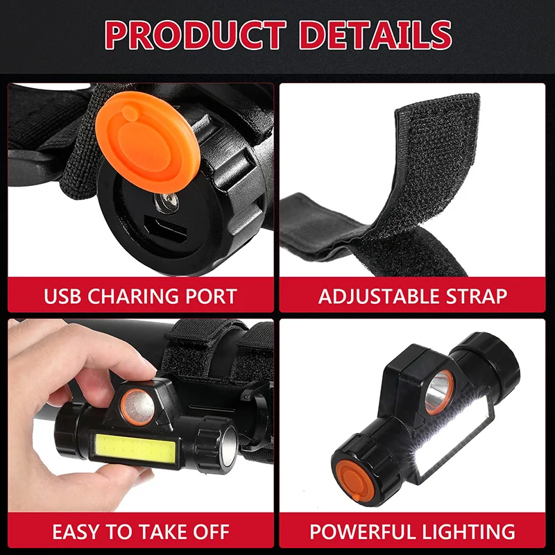 2Pcs 12V 유니버설 롤 바 케이지 마운트 인테리어 LED 조명 IP65 방수 ATV 골프 카트 자동차 자전거 캠프 보트 작업 조명