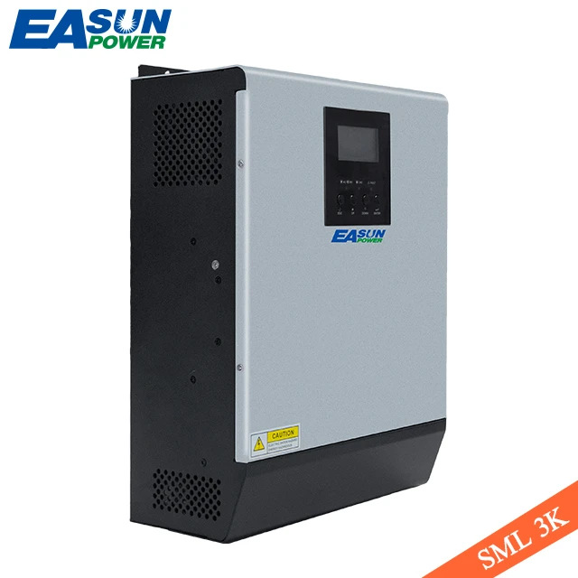 EASUN POWER 3KVA Solar Inverter 2400W 24V 220V Hybrid Inverter Reine Sinus  Welle Gebaut-in MPPT solar Controller Batterie Ladegerät - AliExpress