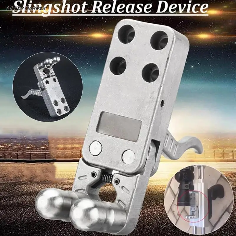 

Stainless Steel Release Device Polishing DIY Catapult Trigger Power Shot Bow