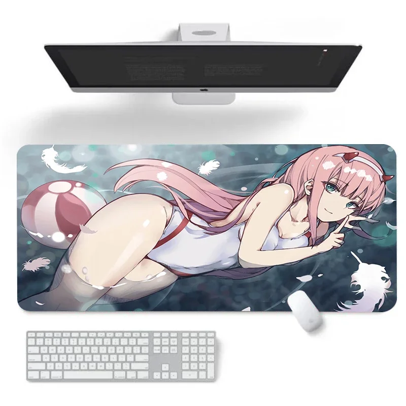 

Darling in the FranXX Gamer Cabinet Desk Mats Mouse Pad Large Playmat Computer and Office Xxl Mousepad Anime Deskmat Deskpad