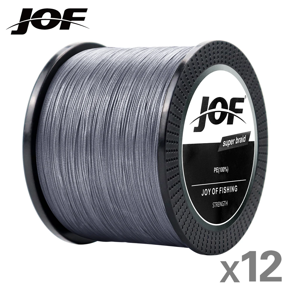 JOF 100m 2.0# 8 Strand Braided Fishing Line Small Diameter PE Fishing String  - Blue