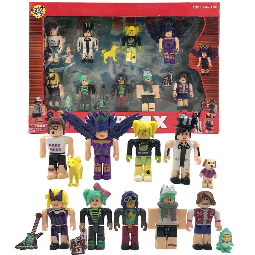 thumbnail image 1 of 1 juego de figuras de acción de PVC, modelo de anime, figuras para decoración, colección de muñecas, juguetes, regalos de Navidad para niños, 1 of 4