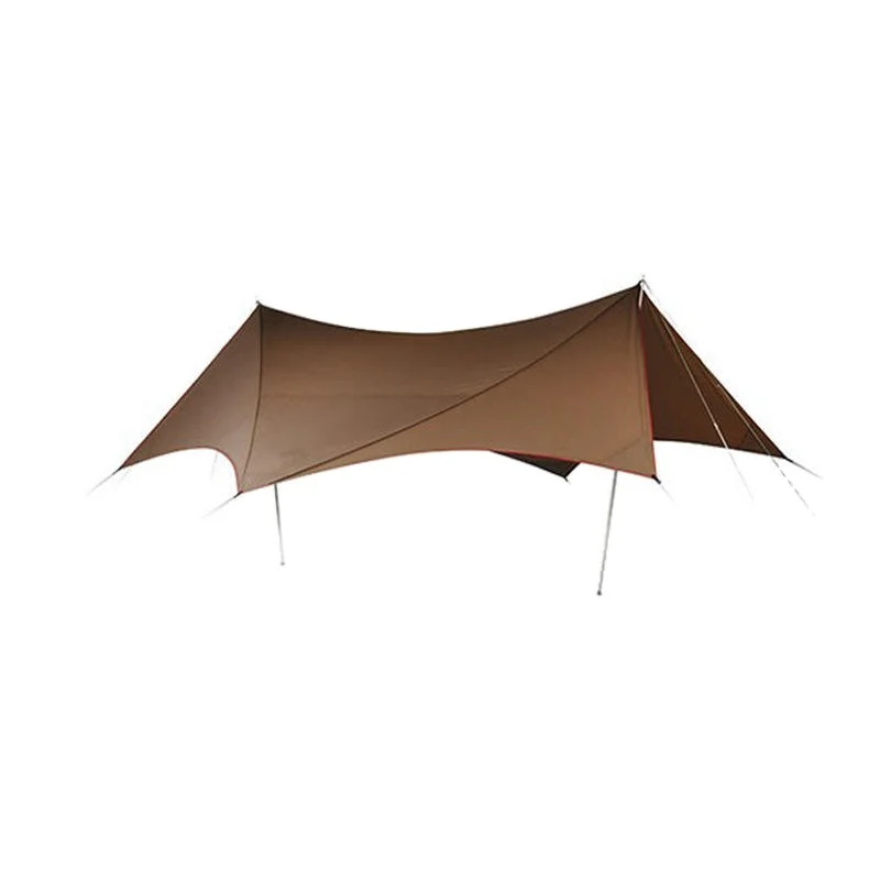 

Outdoor Camping Tarp Portable Waterproof Large Retractable Awnings Sun Shelter Tent Curved Canopy