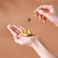 Mini Singing Bowl Portable Meditation Sound Bowl Essential Oil Diffuser For Yoga, Meditation, Healing, Heart Chakra,Relaxation