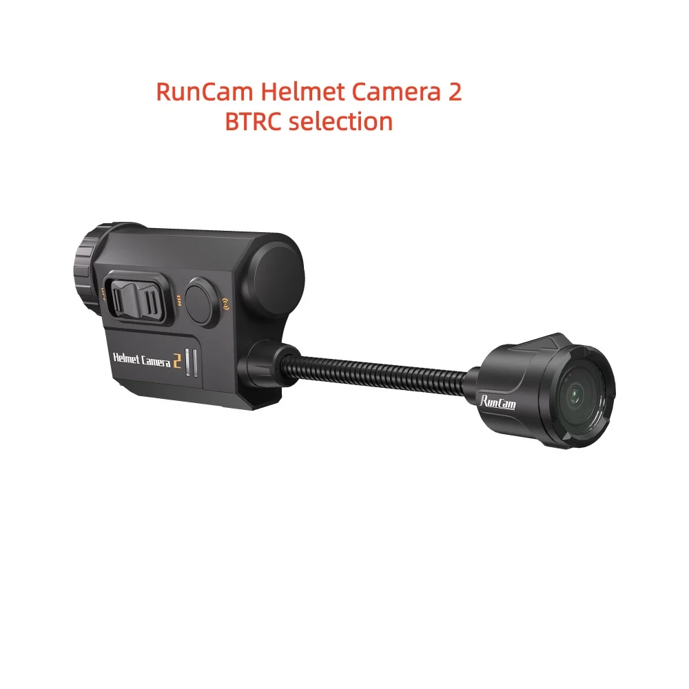 Камера RunCam для шлема 2, регулируемый объектив, сверхдлительное время автономной работы, водонепроницаемая, пылезащитная, BLE 5,4, 5 ГГц, Wi-Fi, с выбором BTRC