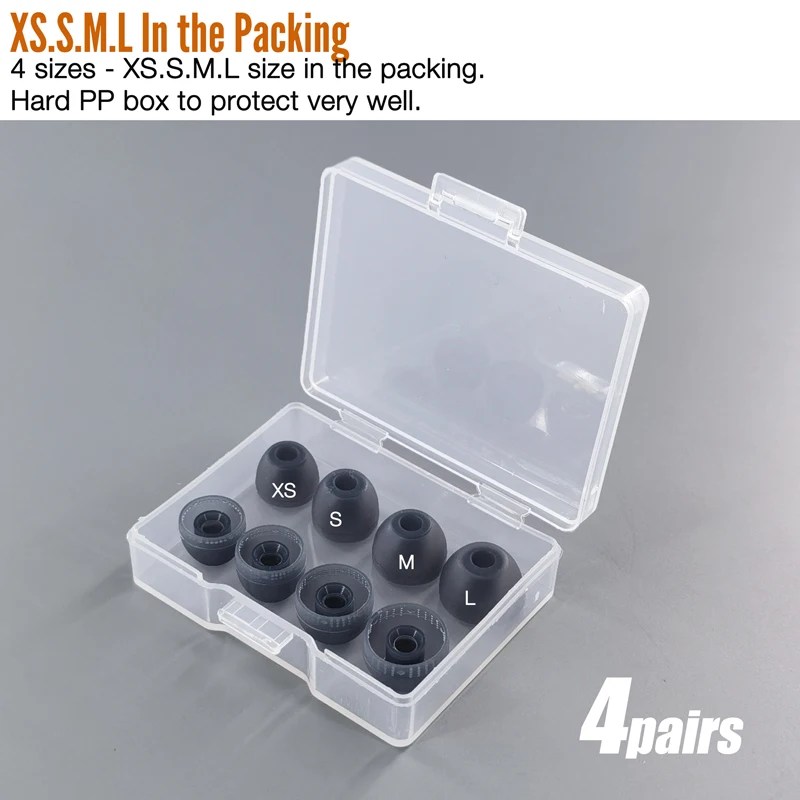 Eartips Replacement for Sony WF-C500 / WF-C700N / LinkBuds S Earbuds Earpad