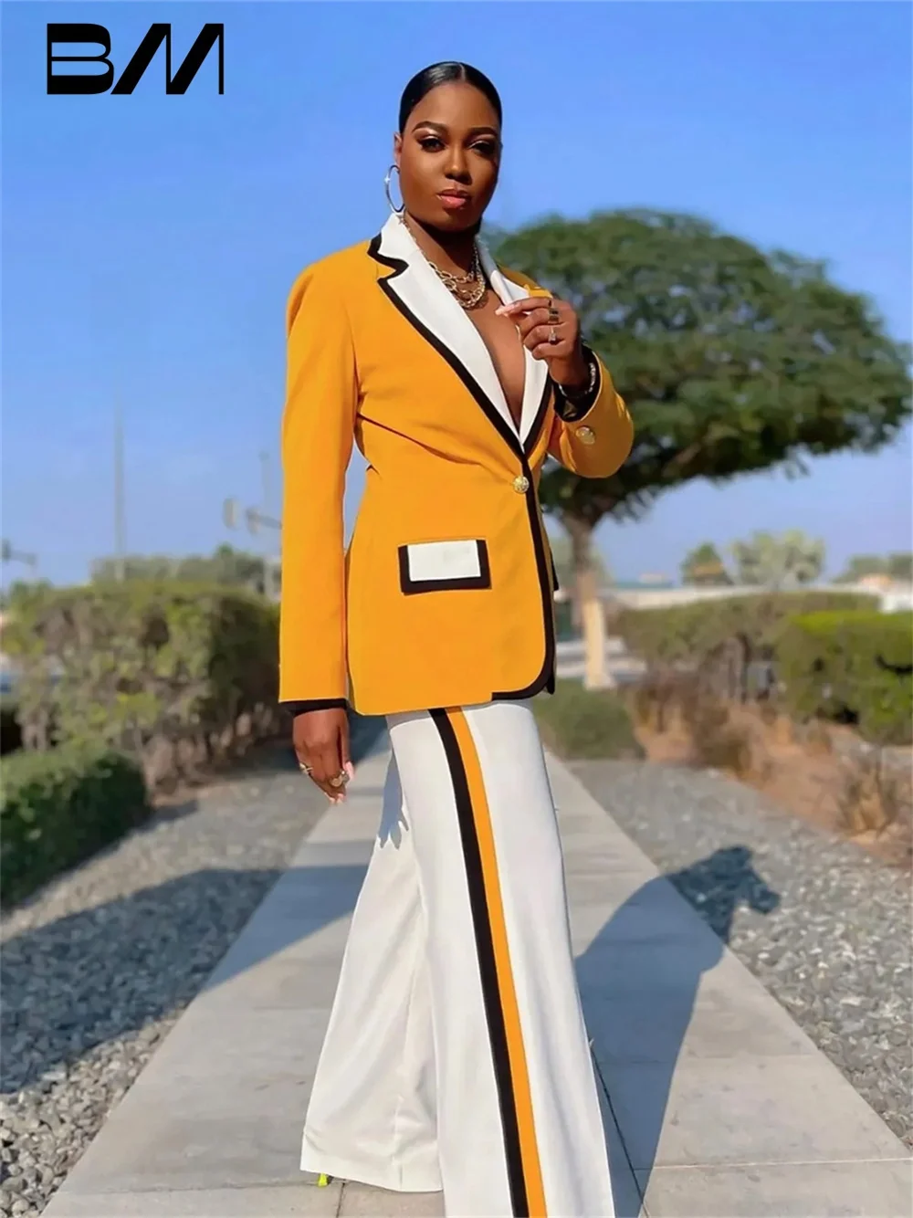 Classic Orange Women Pants Suits Slim Fit One Button Ladies Wedding Guest Party Wear 2024 Fashion Show Blazer Tuxedos