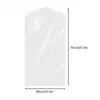 50 Pcs Clothes Storage Pouch Dry Cleaning Bags Clear Dust-proof Plastic Garment Bags Clothing Hanging Storage Bag for Home 6