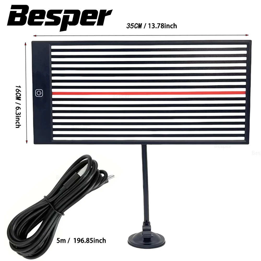 LED Light Line Wire Board Car Paintless Dent Removal Support Battery USB Reflection Board Tools For Car Depression Assist Repair