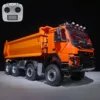 Toucan JDM 65C Metal 8*8 1/14 Hydraulic RC Dumper Truck Painting Tipper Diff Lock Axle Sound Controlled Car TH20690-SMT8 2