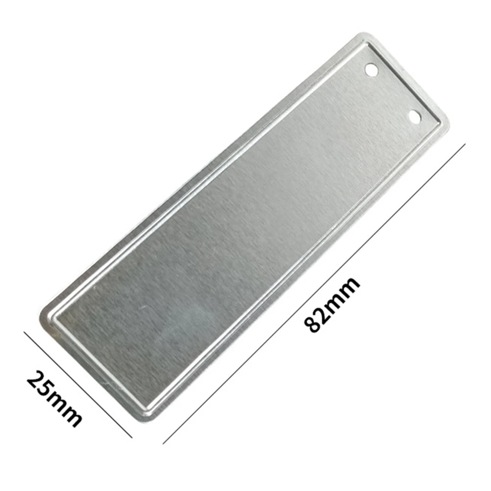 50 Stück Aluminium-Pflanzenetiketten, doppelseitige Metalletiketten, Baum-ID-Tag, wasserdichter Eisendraht, Gartenbedarf, Pflanzenmarkierungen, Etiketten – Detail 9