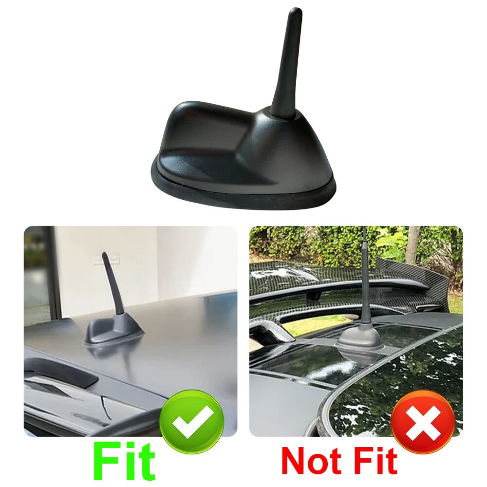 DAZZLEEX Cache De Base D'antenne Pour Mini Clubman R55 R56