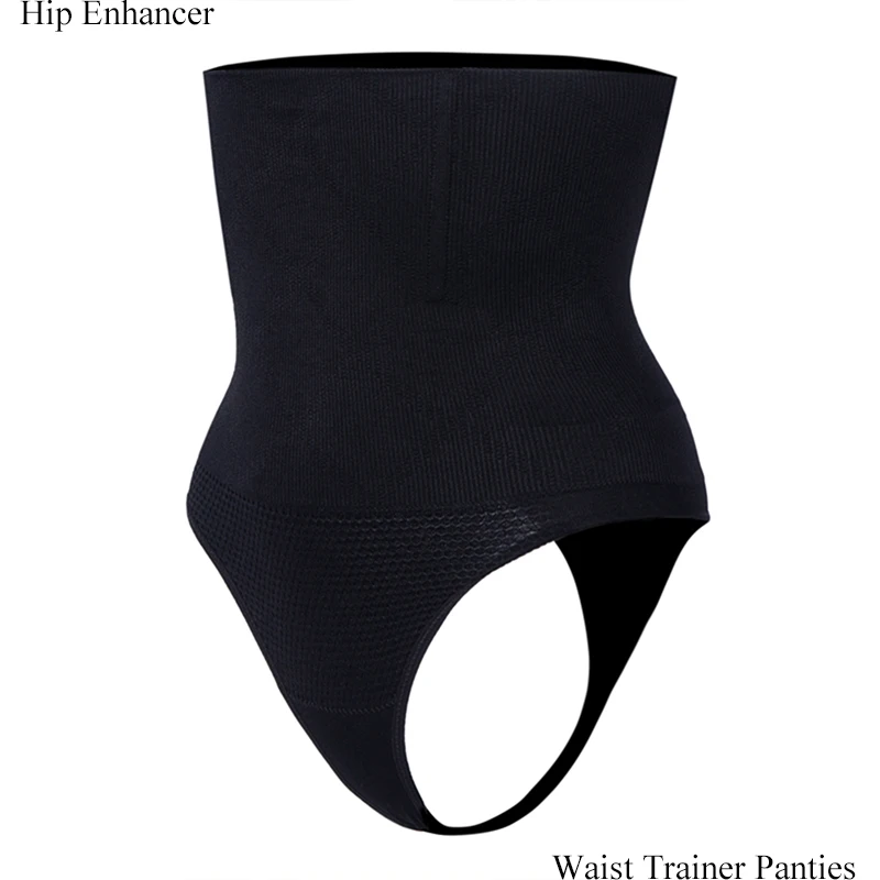 Women Slimming Firm Control Thong Underwear High Waist Body Shaper Butt