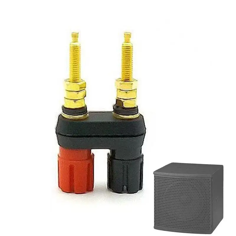 

Dual Banana Plugs For Speaker Wire Speaker Banana Plugs Dual Tip Type Quick Connect Gold Plated Speaker Plugs Closed Screw For