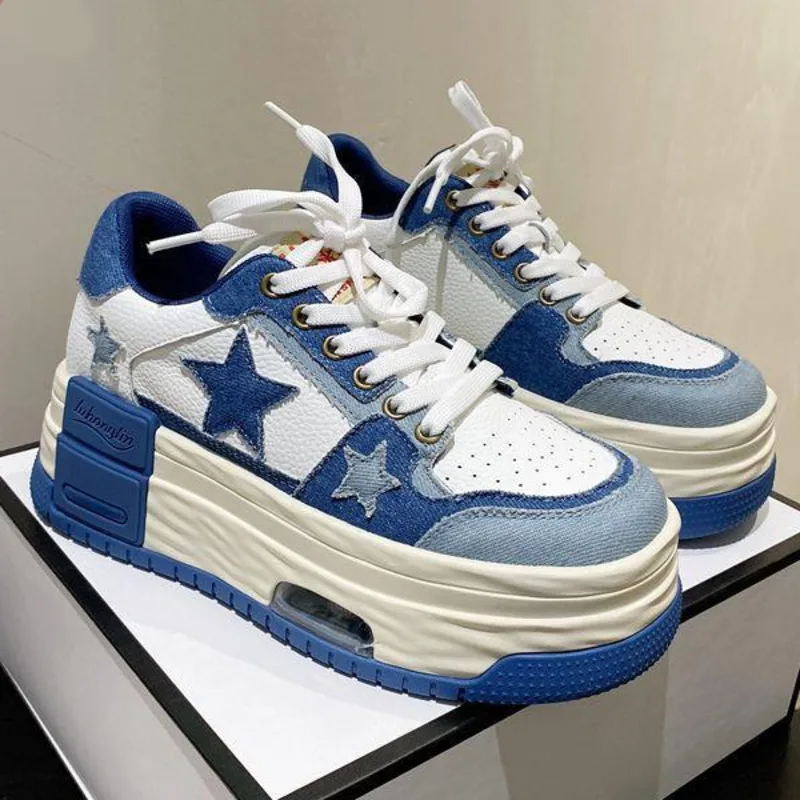 【送料関税込】STAR PLATFORM SKATE CANVAS SHOES Amazon.com | KQCQZ Star Platform Shoes, Cute Sneakers for