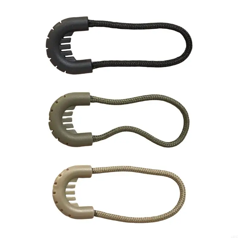 10Pcs Bag Flexible Zippers Puller Outdoor Backpack Zippers Head Bag Accessories