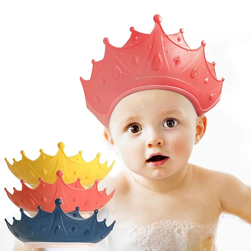 Bonnet de douche réglable pour enfants, protection des yeux