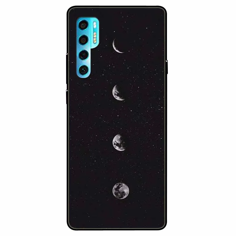 Soft Silicone Wolf Lion TPU Back Case - Protective Cover