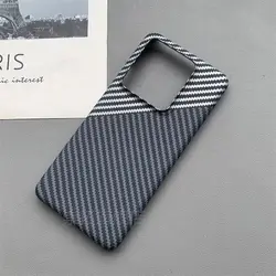 Sleek Carbon Fiber Slim Protective Back Cover Case for Realme GT 7T (GRAY)