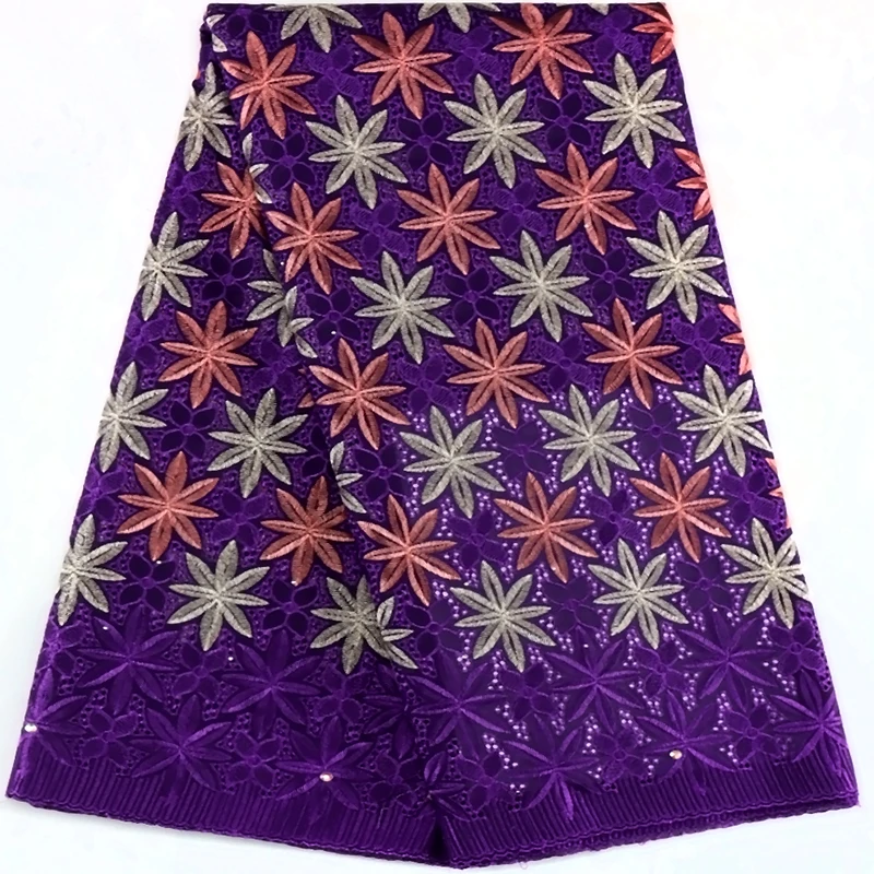 

Лидер продаж, швейцарская вуаль, кружевная ткань 2023, Высококачественная Африканская Хлопковая кружевная ткань с камнями, элегантная для свадебной вечеринки, платья для вышивания