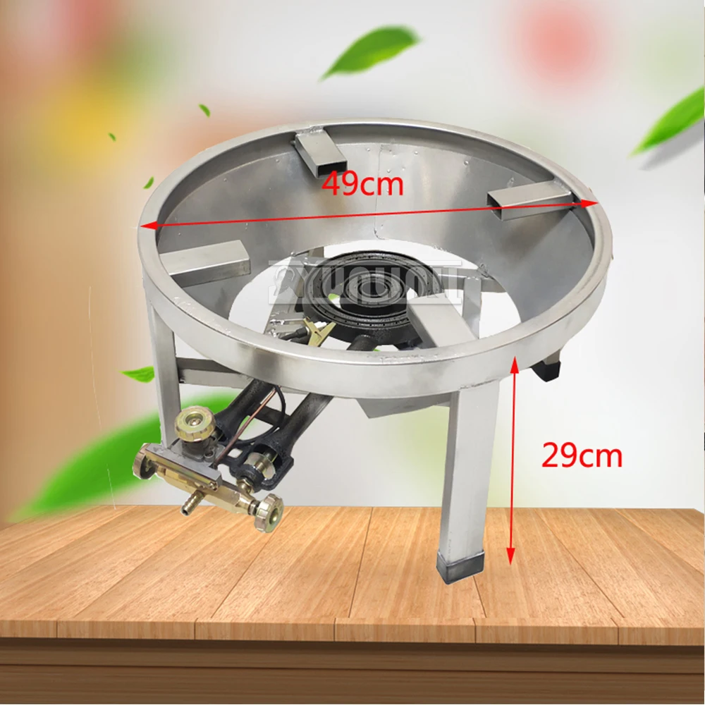 High Pressure Liquefied Gas Fire Stove Kitchen Gas Stove Energy Saving Commercial