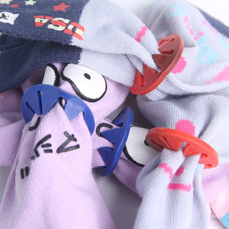 Sock Clips Sock Holder Rings Organizers Sorters Locks Clips Clothes Pegs Clothespins 20 Pcs/Set clothes pegs