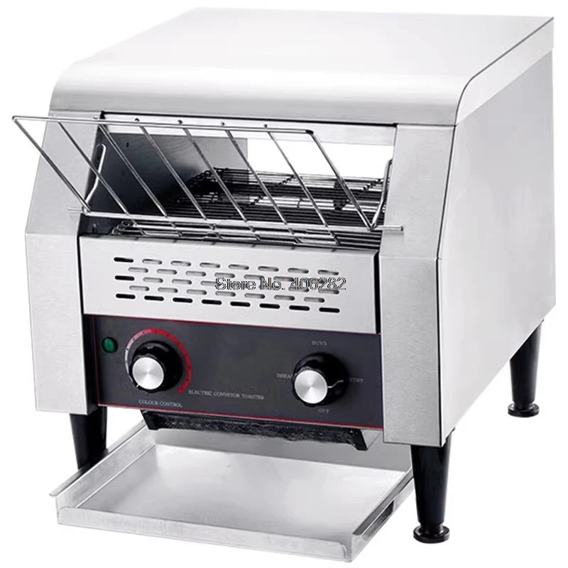 220V 1.34KW 1PC Commercial chain type of toaster oven TDL-150 vertical bread furnace toaster food processing equipment 2