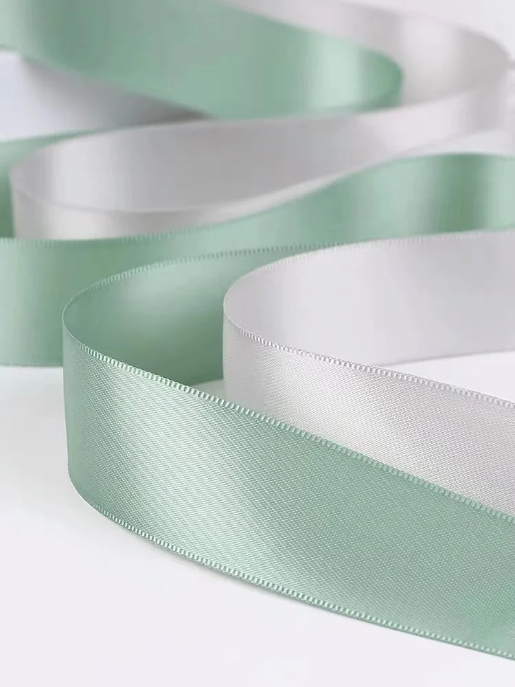 1.5 Inch 38mm 1-1/2 Satin Ribbon Solid Color Both Sided Silk Ribbon High  Quality For DIY Hair Bows Craft Making Accessories