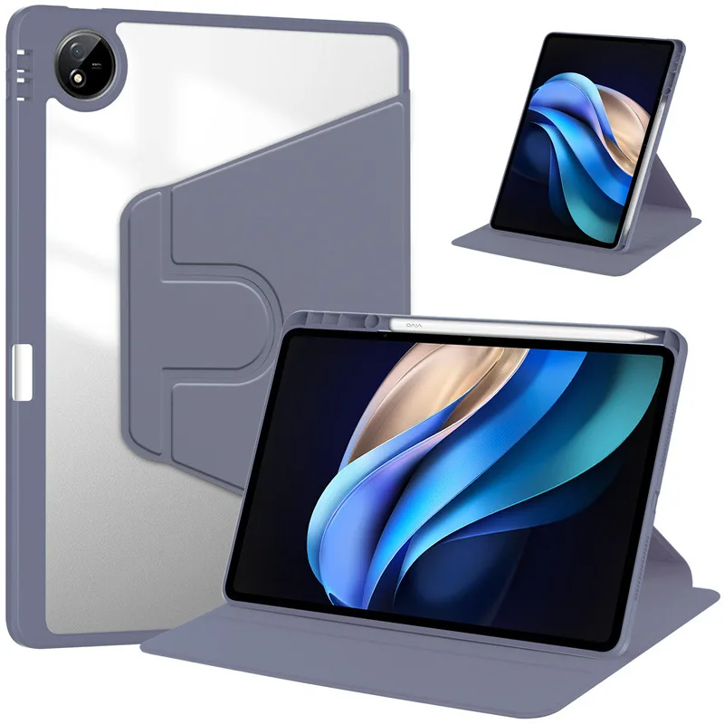 Acrylic Rotating Cover with Pencil Holder