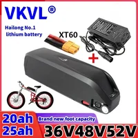 Air fast transportation 36V48V52V New Full Capacity Power 18650 Hailong Battery 25AH Lithium Battery Pack Suitable for 250-2000W 2