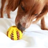 Dog Toy Ball Interactive Rubber Balls Puppy Chewing Toys Pet Tooth Cleaning Ball Cats Pets Food Treat Feeder Silicone Balls Toy 3
