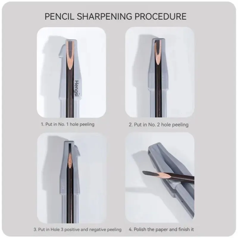 Eyebrow Pencil Sharpener Aid Smooth Sharpener Compact & Convenient Makeup Artist Novice Tool eyebrow pencil sharpener